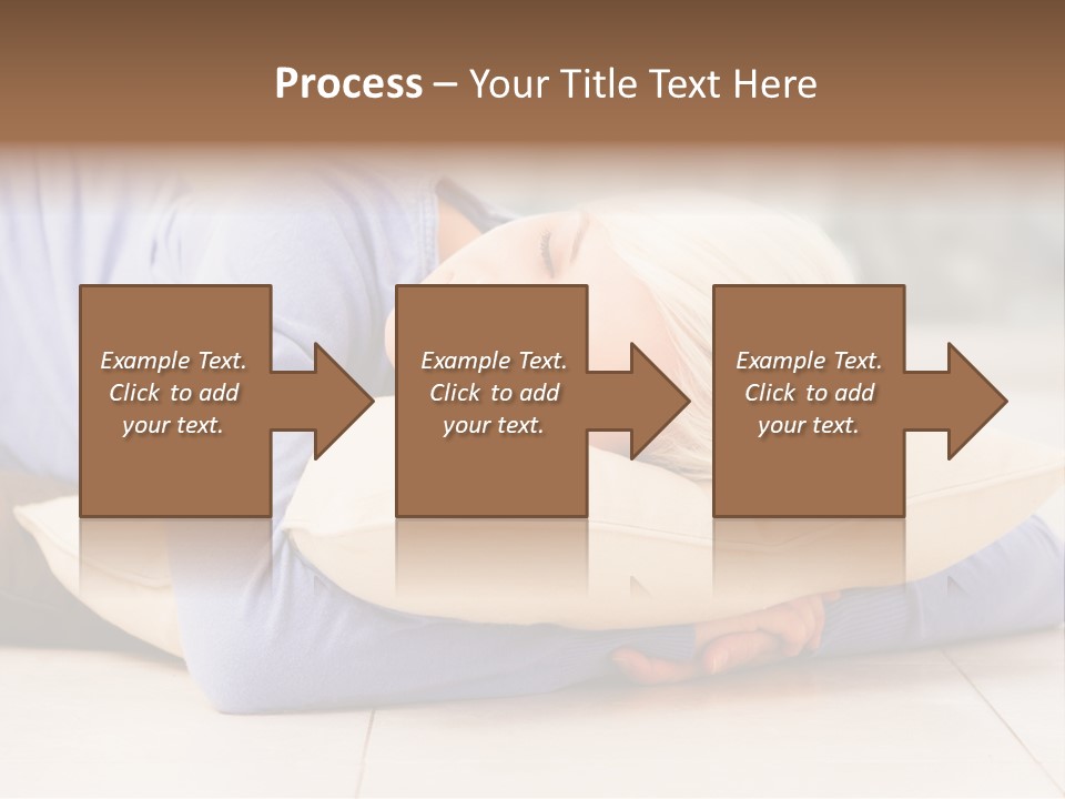 Pretty Gorgeous Sleep PowerPoint Template