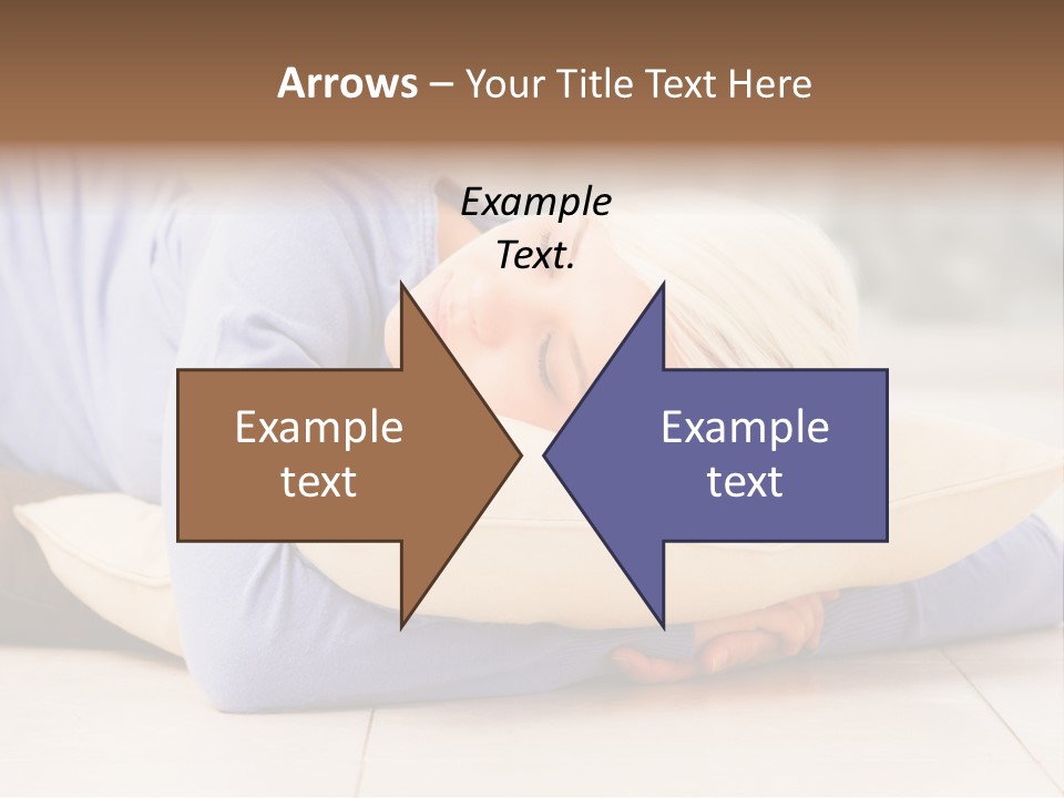 Pretty Gorgeous Sleep PowerPoint Template