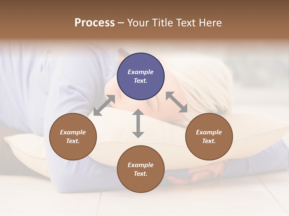 Pretty Gorgeous Sleep PowerPoint Template