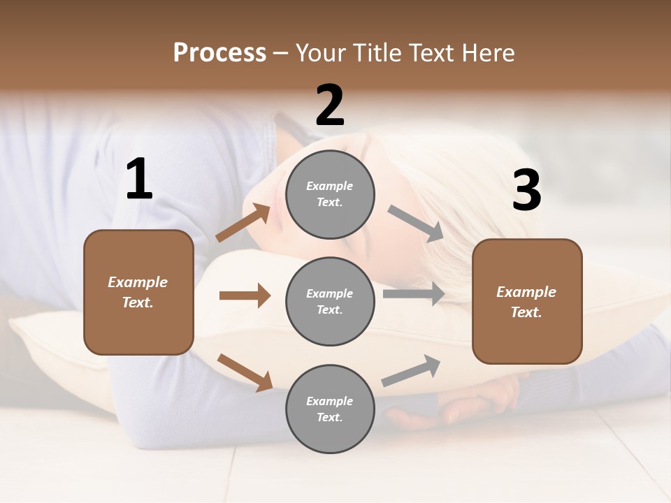 Pretty Gorgeous Sleep PowerPoint Template