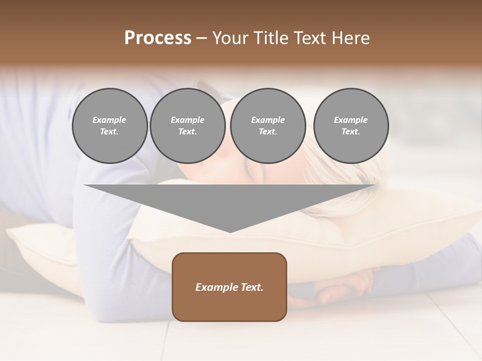 Pretty Gorgeous Sleep PowerPoint Template
