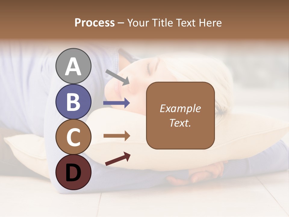 Pretty Gorgeous Sleep PowerPoint Template