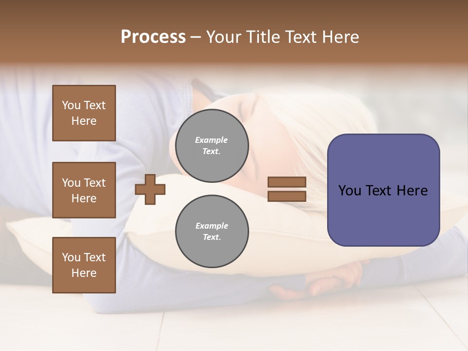 Pretty Gorgeous Sleep PowerPoint Template