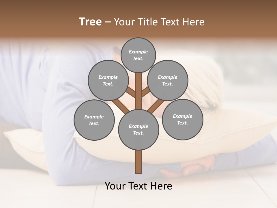 Pretty Gorgeous Sleep PowerPoint Template