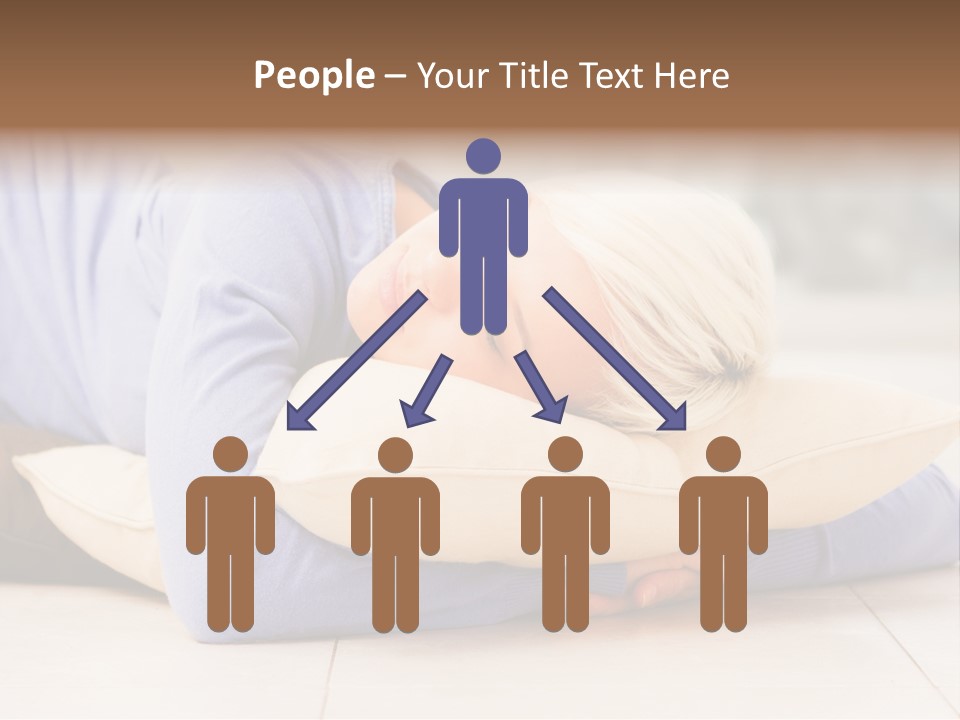 Pretty Gorgeous Sleep PowerPoint Template