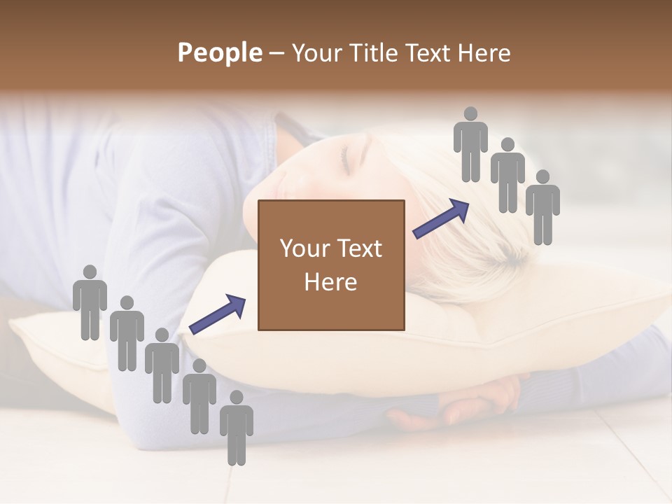 Pretty Gorgeous Sleep PowerPoint Template