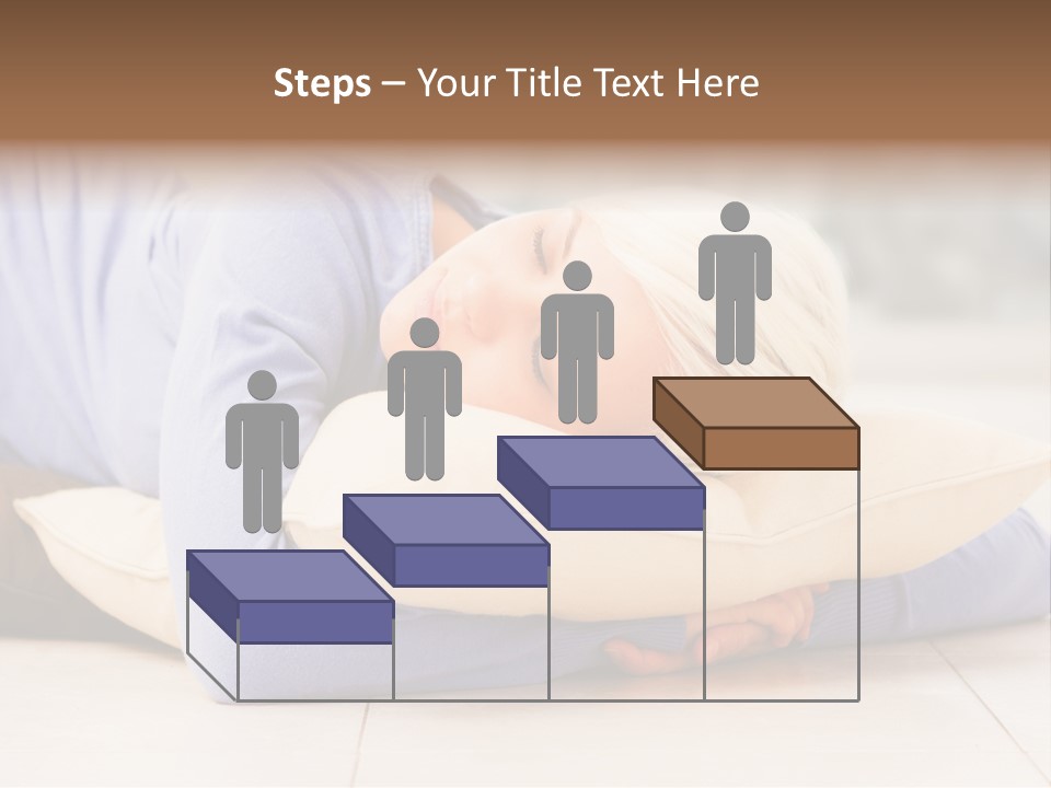 Pretty Gorgeous Sleep PowerPoint Template