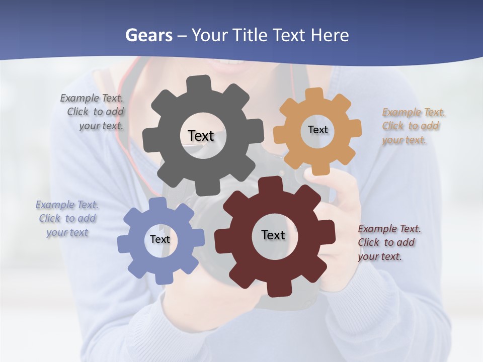 Closeup Lifestyle Reflex Beautiful PowerPoint Template