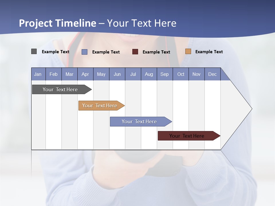 Closeup Lifestyle Reflex Beautiful PowerPoint Template