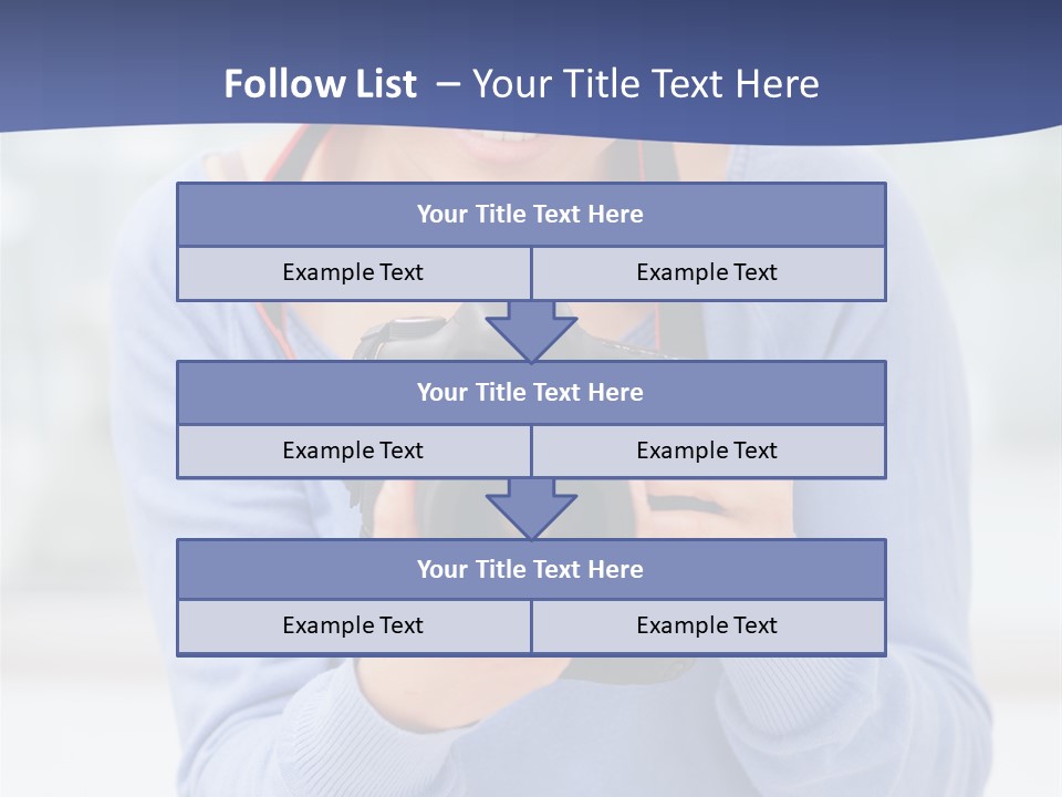 Closeup Lifestyle Reflex Beautiful PowerPoint Template