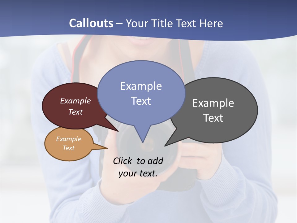 Closeup Lifestyle Reflex Beautiful PowerPoint Template