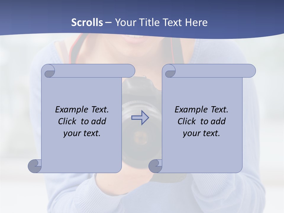 Closeup Lifestyle Reflex Beautiful PowerPoint Template