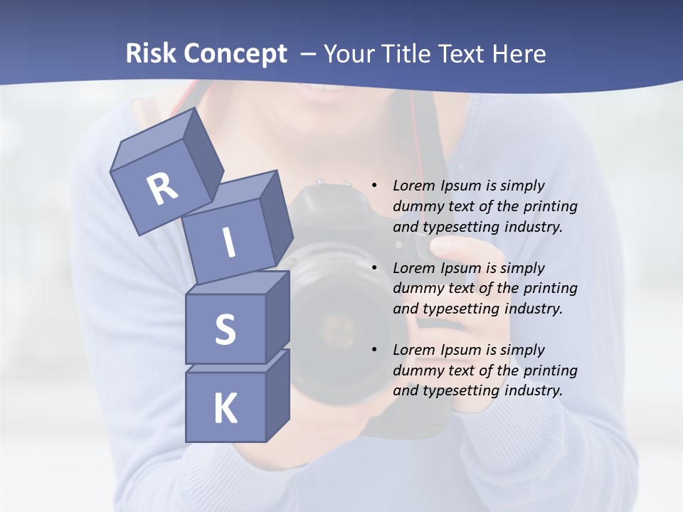 Closeup Lifestyle Reflex Beautiful PowerPoint Template