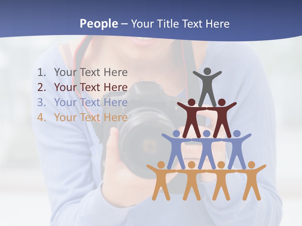 Closeup Lifestyle Reflex Beautiful PowerPoint Template
