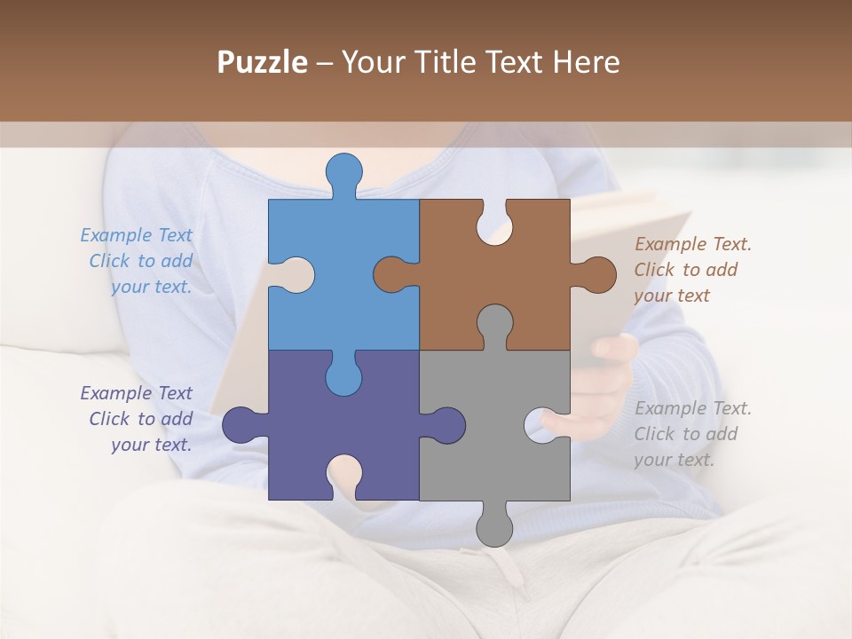 Happiness Enjoyment Interior PowerPoint Template