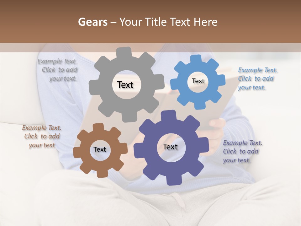 Happiness Enjoyment Interior PowerPoint Template