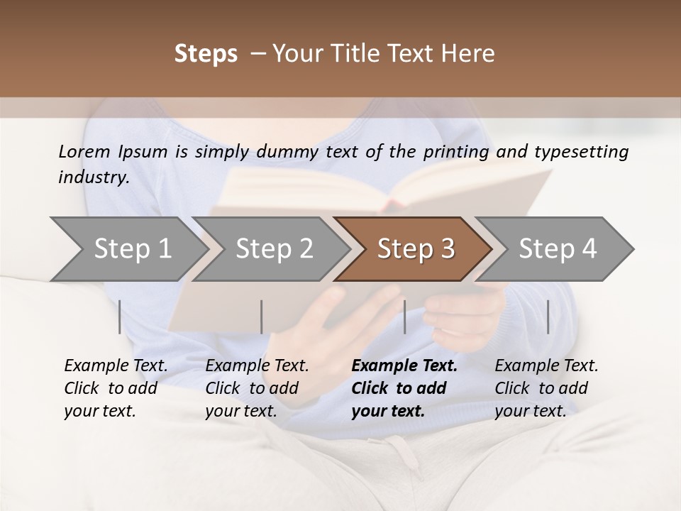 Happiness Enjoyment Interior PowerPoint Template