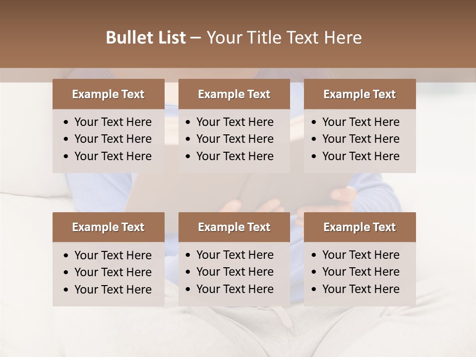Happiness Enjoyment Interior PowerPoint Template