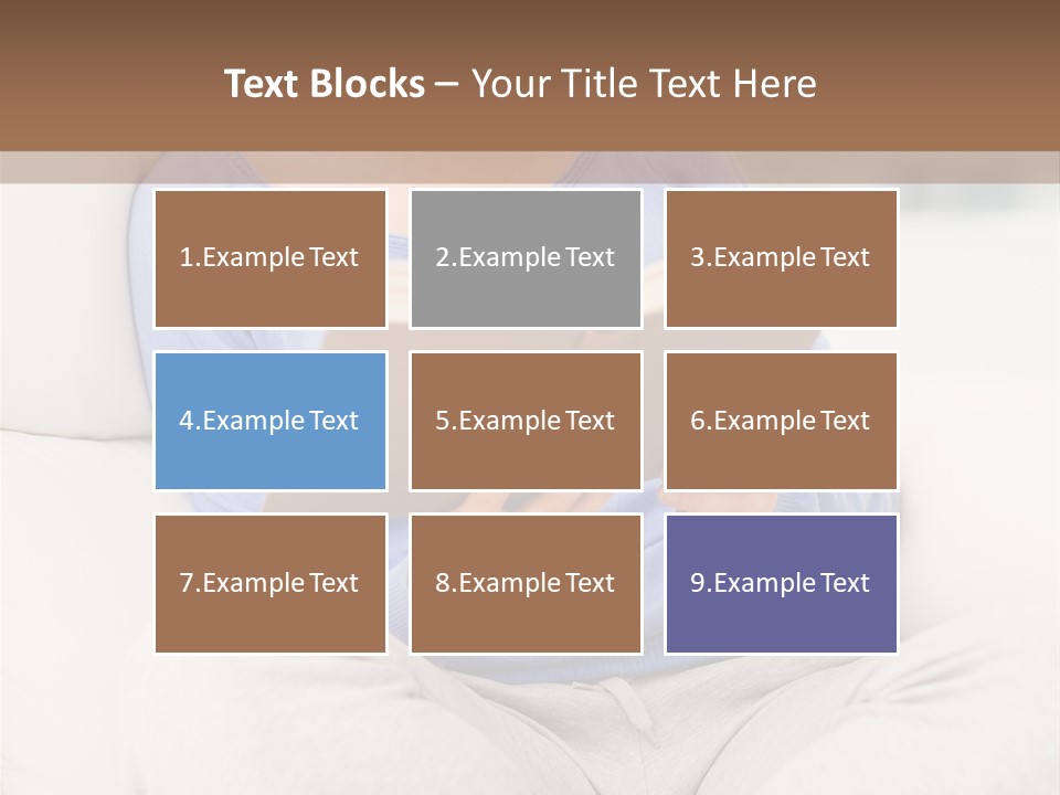 Happiness Enjoyment Interior PowerPoint Template