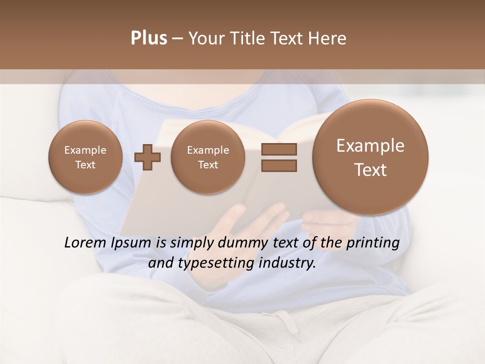 Happiness Enjoyment Interior PowerPoint Template