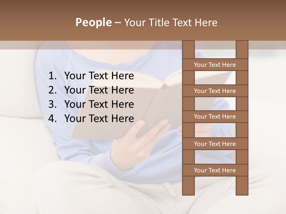 Happiness Enjoyment Interior PowerPoint Template