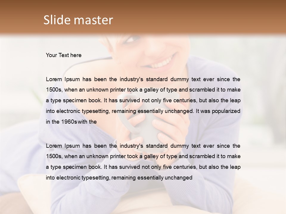 Adult Attractive Pretty PowerPoint Template