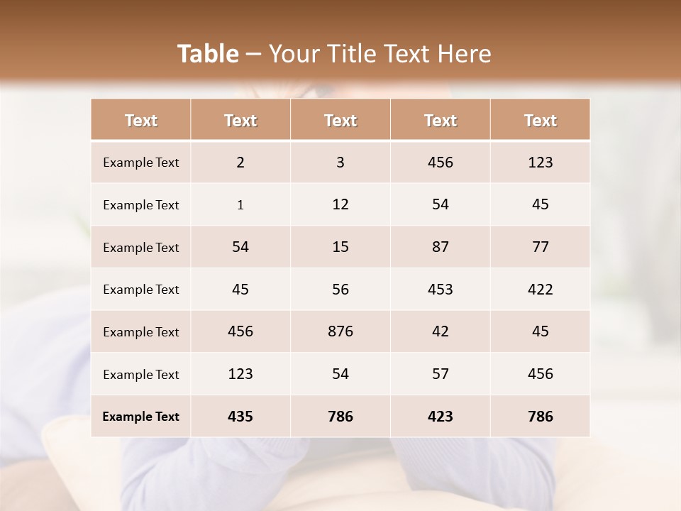 Adult Attractive Pretty PowerPoint Template