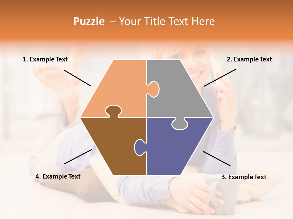 Lifestyle Tea Simplicity PowerPoint Template