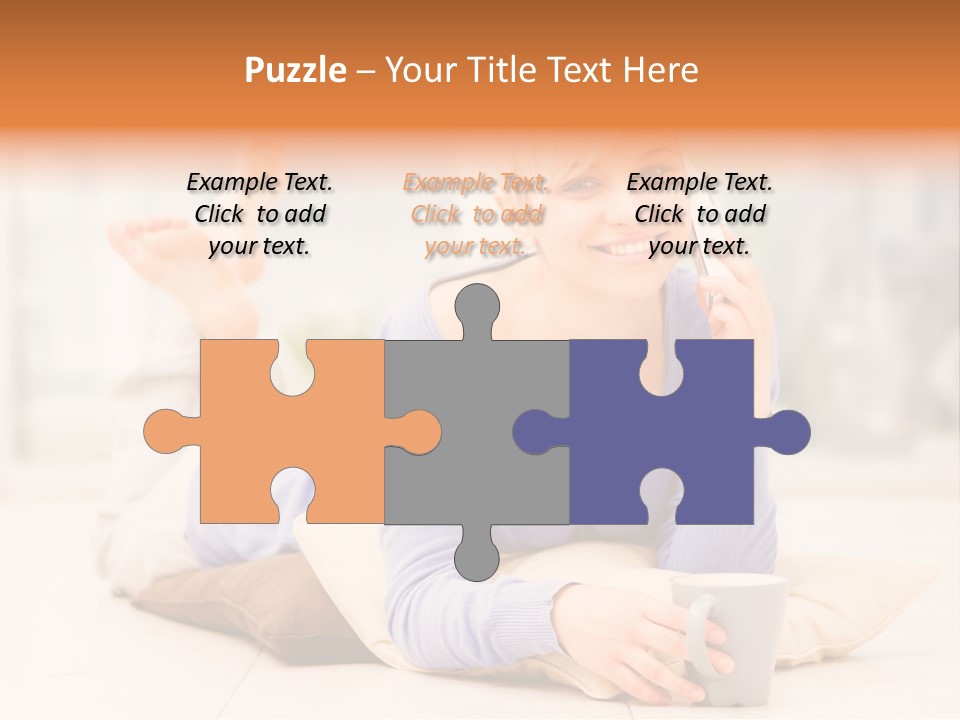 Lifestyle Tea Simplicity PowerPoint Template