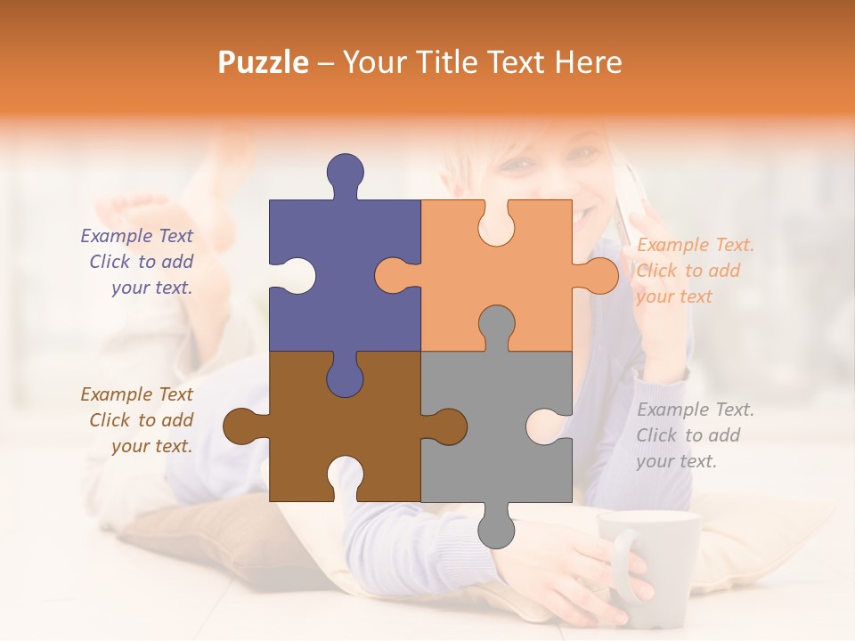 Lifestyle Tea Simplicity PowerPoint Template