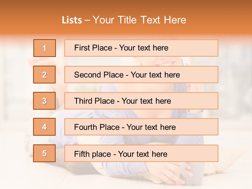 Lifestyle Tea Simplicity PowerPoint Template