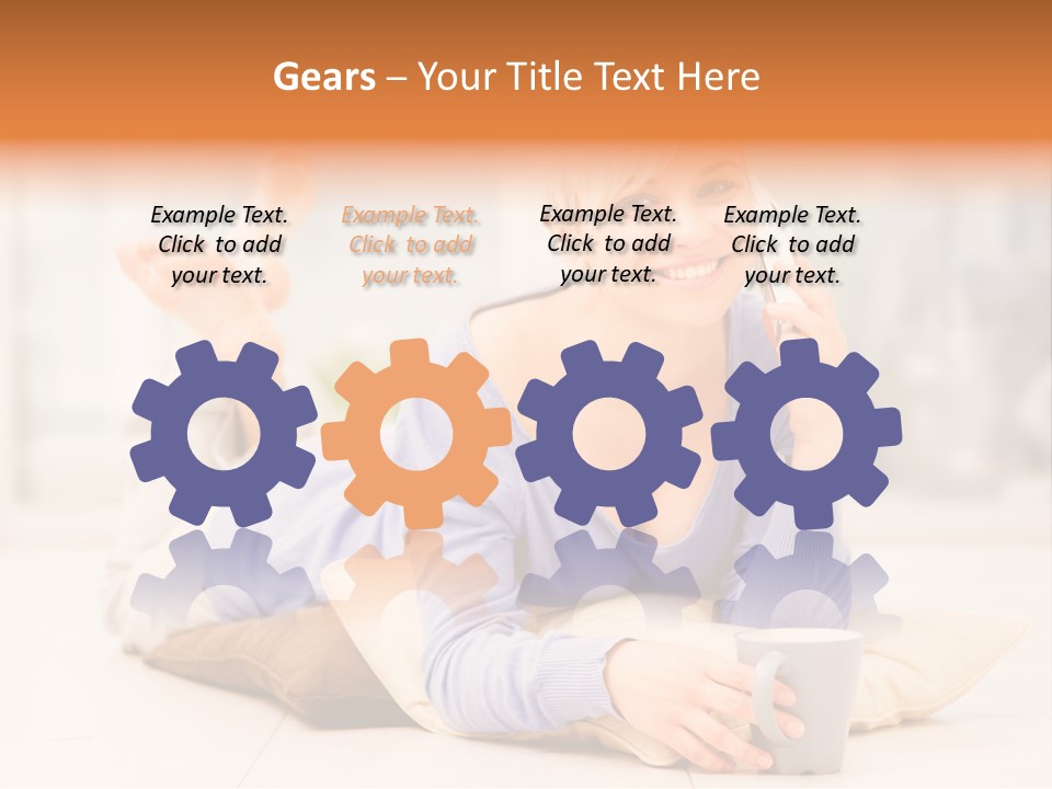 Lifestyle Tea Simplicity PowerPoint Template