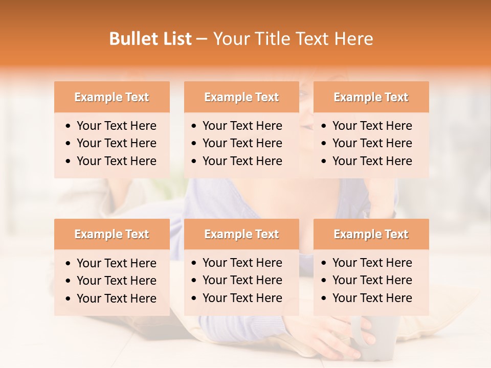 Lifestyle Tea Simplicity PowerPoint Template