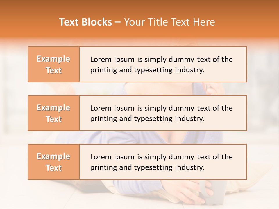 Lifestyle Tea Simplicity PowerPoint Template