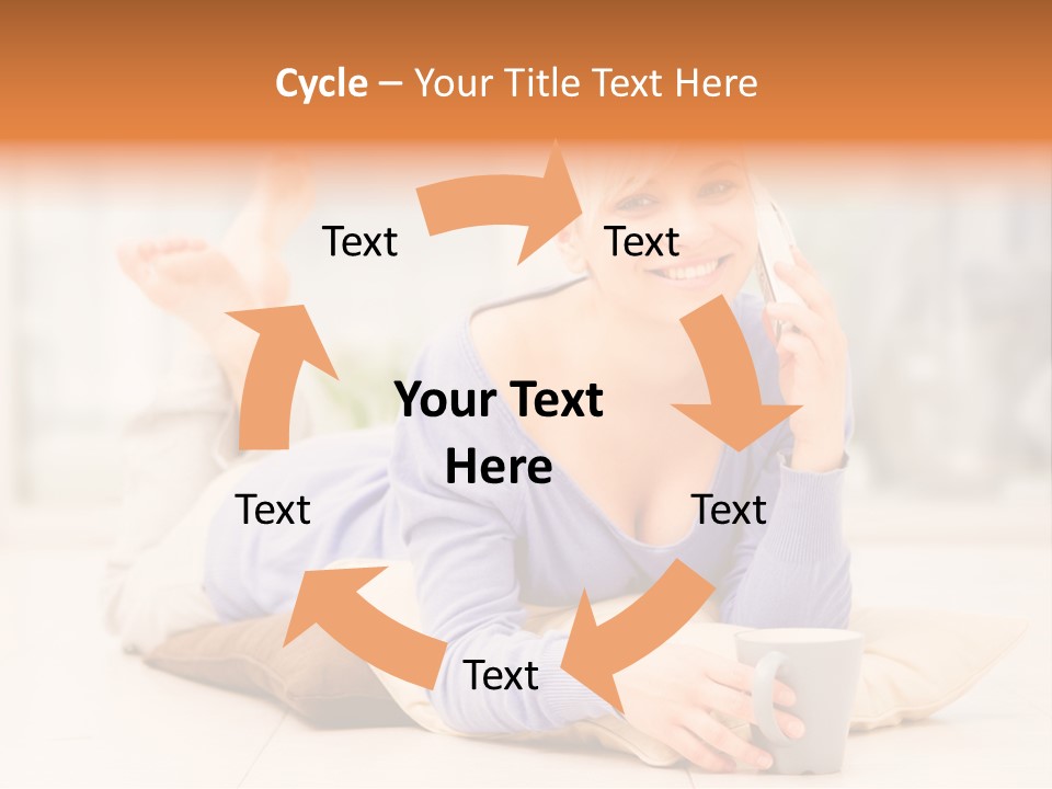 Lifestyle Tea Simplicity PowerPoint Template