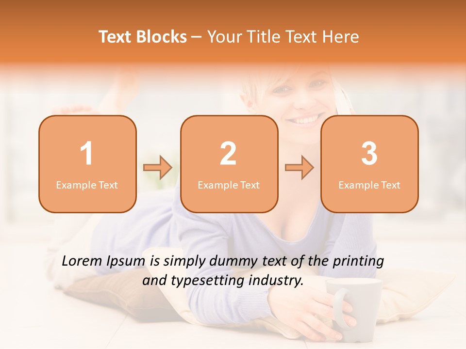 Lifestyle Tea Simplicity PowerPoint Template