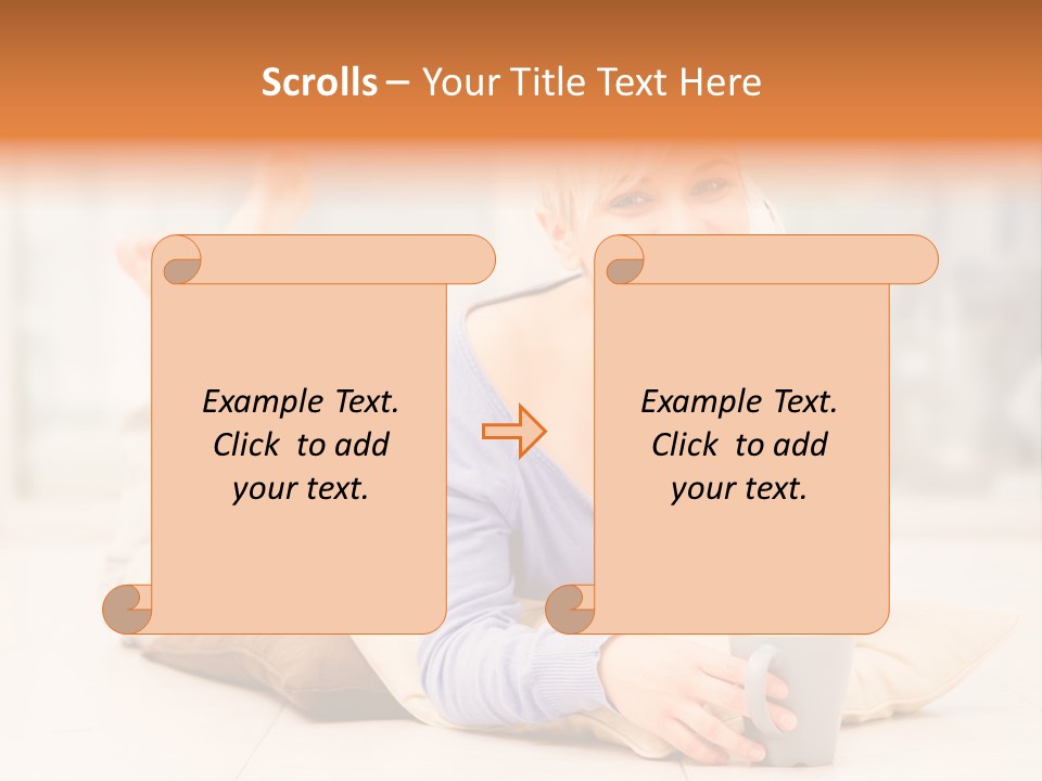 Lifestyle Tea Simplicity PowerPoint Template