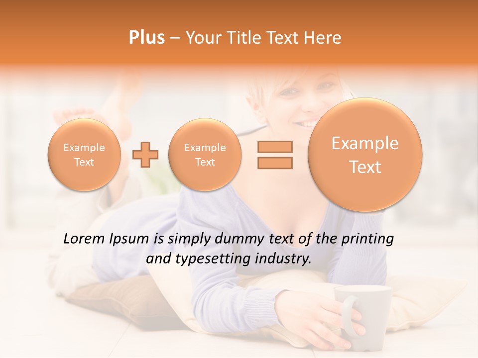 Lifestyle Tea Simplicity PowerPoint Template