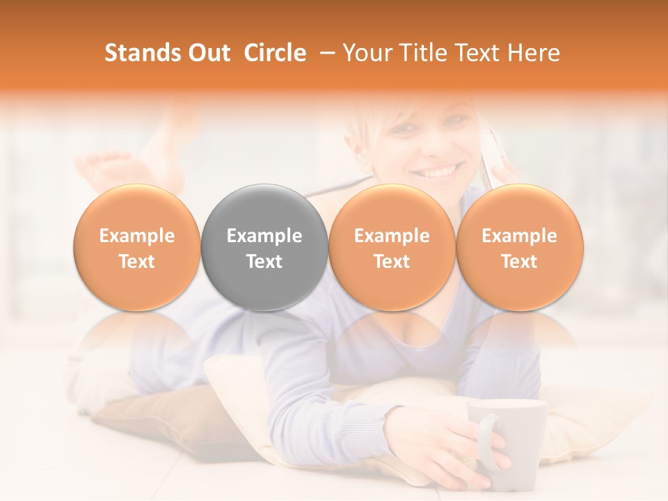 Lifestyle Tea Simplicity PowerPoint Template