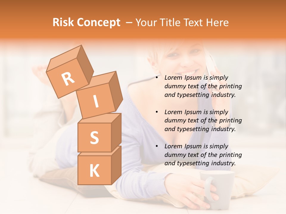 Lifestyle Tea Simplicity PowerPoint Template