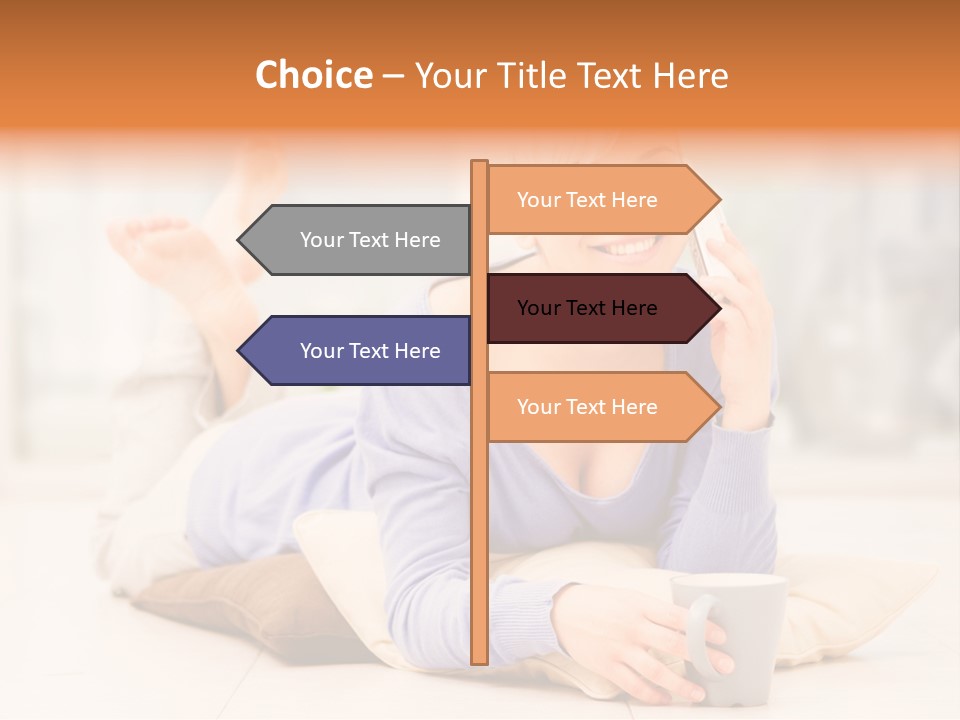 Lifestyle Tea Simplicity PowerPoint Template