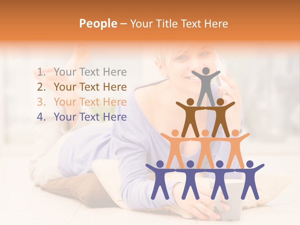 Lifestyle Tea Simplicity PowerPoint Template