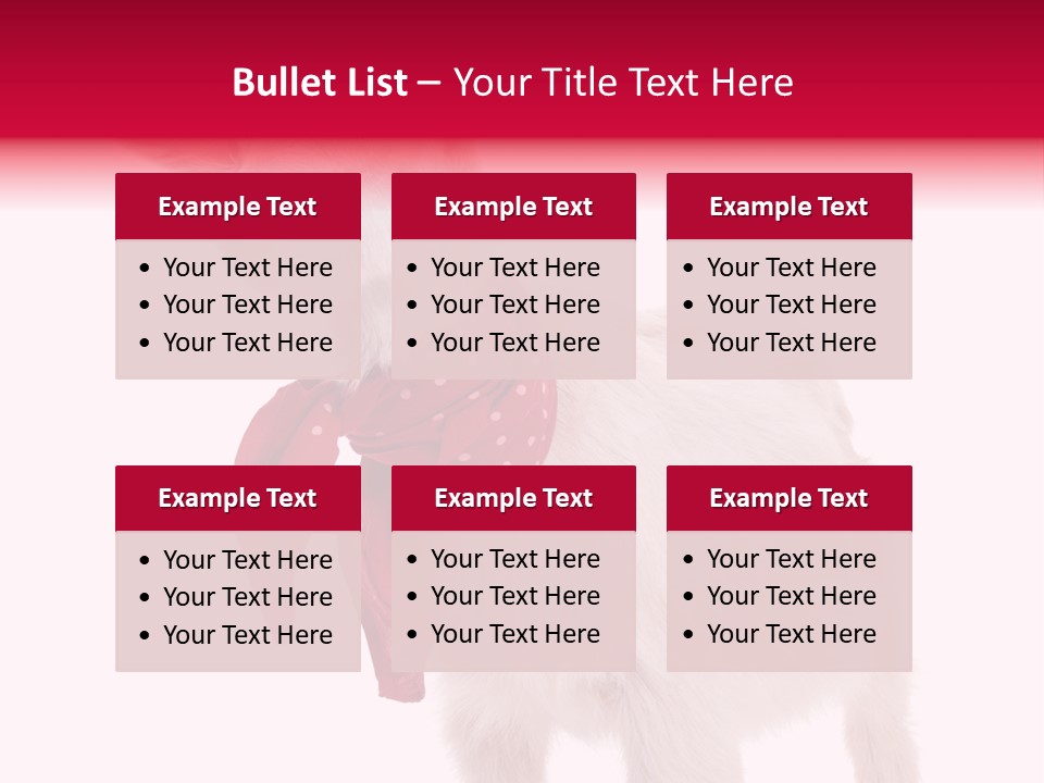 One Animal Agriculture Isolated On White PowerPoint Template