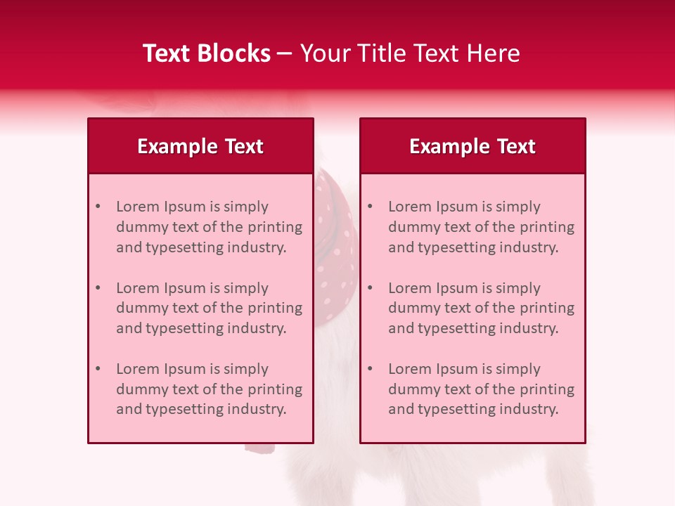 One Animal Agriculture Isolated On White PowerPoint Template