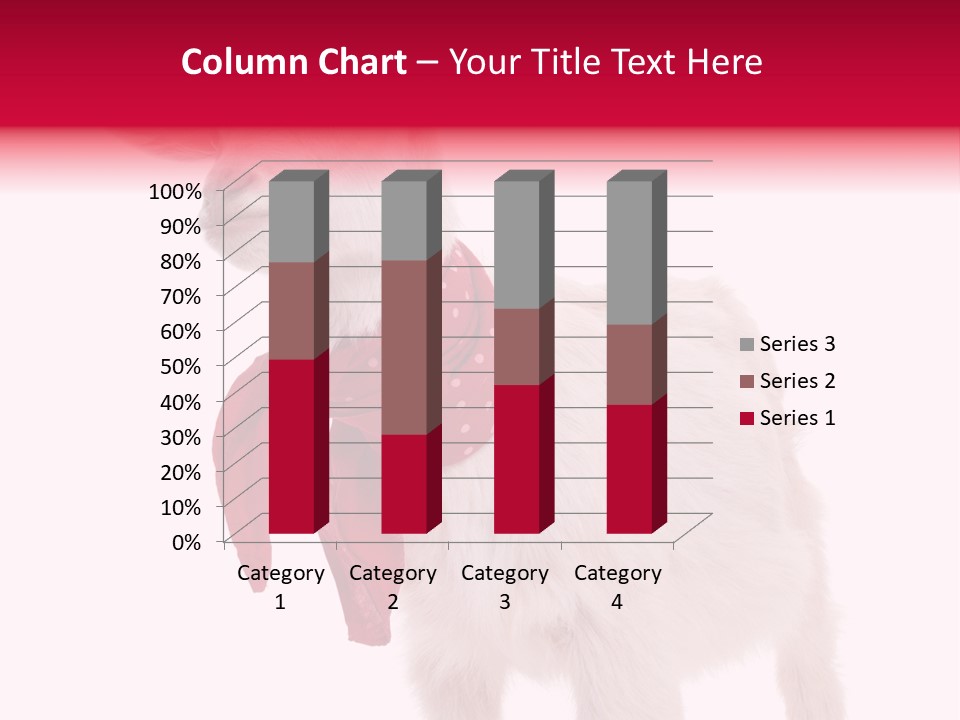 One Animal Agriculture Isolated On White PowerPoint Template