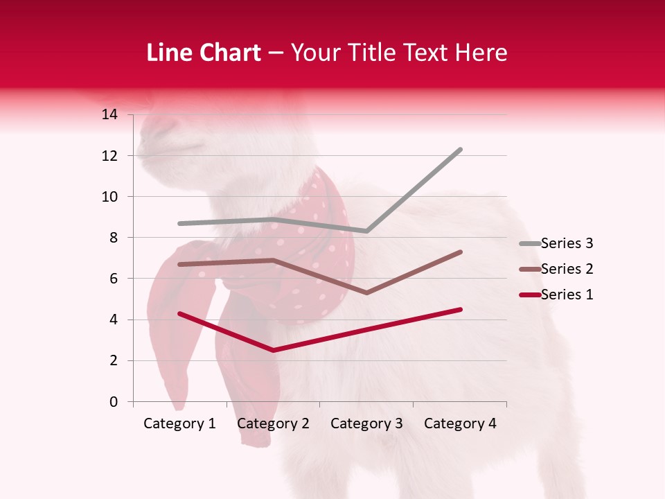 One Animal Agriculture Isolated On White PowerPoint Template