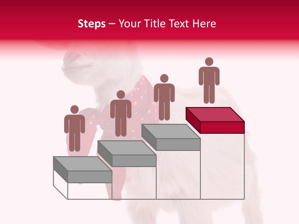 One Animal Agriculture Isolated On White PowerPoint Template