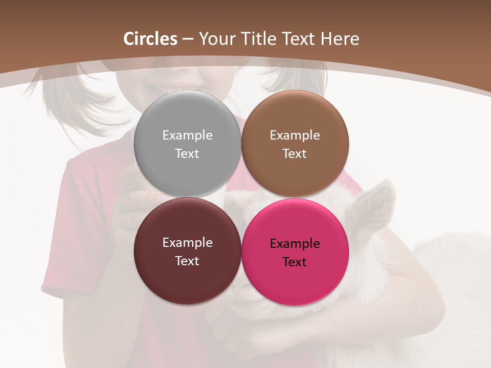 Caucasian Dairy Healthy PowerPoint Template