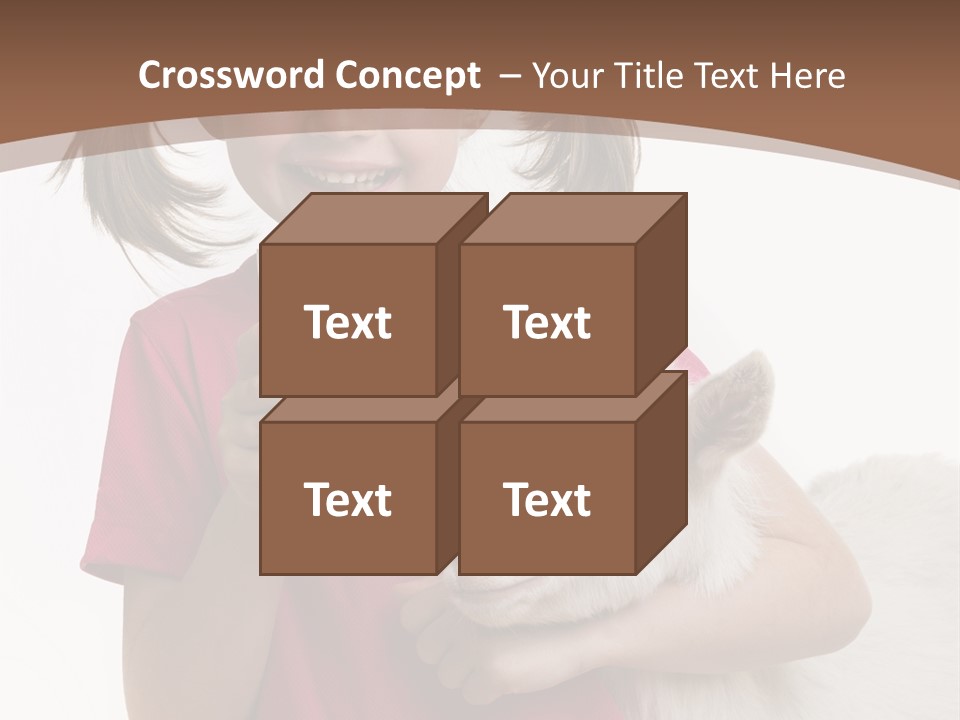 Caucasian Dairy Healthy PowerPoint Template