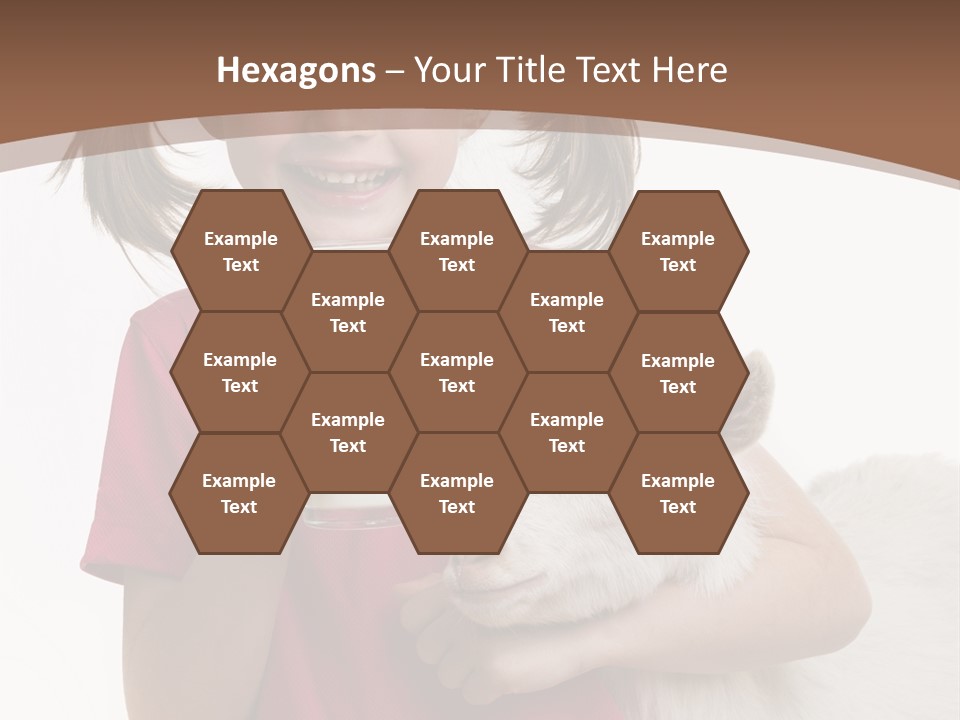 Caucasian Dairy Healthy PowerPoint Template